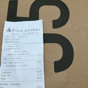 Yeezy receipt Clearance
